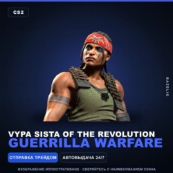 Vypa Sista of the Revolution | Guerrilla Warfare · Агент Counter-Strike 2