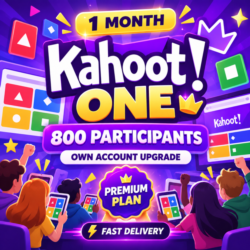 Kahoot! Silver / Gold / One | 1 мес. | Апгрейд аккаунта | Быстрая доставка