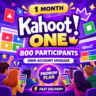 Kahoot! Silver / Gold / One | 1 мес. | Апгрейд аккаунта | Быстрая доставка
