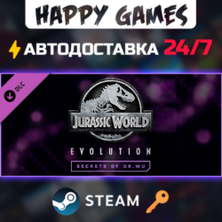 Jurassic World Evolution: Secrets of Dr Wu Steam Ключ РФ СНГ