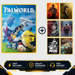 Palworld -  STEAM OFFLINE | ALL DLC | No Guard | ALL ADD-ONS AND BONUSES