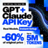 🔑 1M-5M Tokens - GPT   Claude API Key | Opus 5.5 · GPT-6 Astra · Fable 5.1