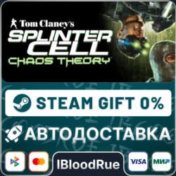 Tom Clancy&acute;s Splinter Cell Chaos Theory®  •РУ  МИР / STEAM АВТО, 0%