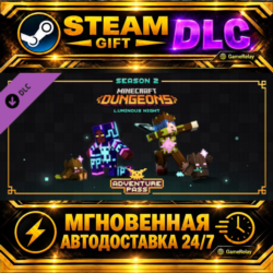 Minecraft Dungeons: Luminous Night Adventure Pass · DLC · STEAM GIFT · АВТОДОСТАВКА