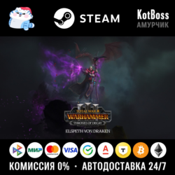 РФ   Мир | Elspeth Von Draken - Total War Warhammer 3 / III | DLC | Ключ | Steam