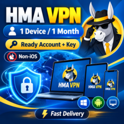 HMA VPN | 1/12 мес. | 1/5 устройств | Готовый аккаунт / Апгрейд