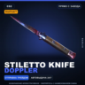 StatTrak™ Stiletto Knife | Doppler | Прямо с завода · Скин Counter-Strike 2