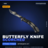 StatTrak™ Butterfly Knife | Scorched | Поношенное · Скин Counter-Strike 2