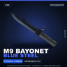 M9 Bayonet | Blue Steel | Поношенное · Скин Counter-Strike 2
