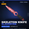 StatTrak™ Skeleton Knife | Slaughter | Прямо с завода · Скин Counter-Strike 2