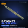 StatTrak™ Bayonet | Safari Mesh | Прямо с завода · Скин Counter-Strike 2