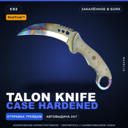 StatTrak™ Talon Knife | Case Hardened | Закалённое в боях · Скин Counter-Strike 2