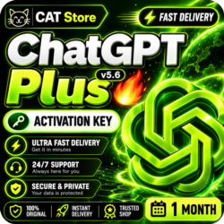 ChatGPT 5.6 Plus (1 месяц) — новый аккаунт