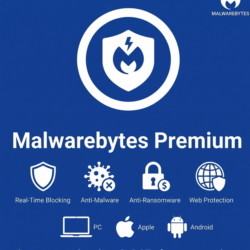 Malwarebytes Premium — подписка на 1 год для 1 устройства