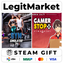 Gamer Stop Simulator with Gym Simulator 24 / Steam АВТО / РУ   МИР