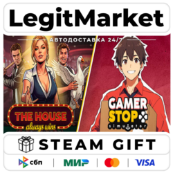The House Always Wins x Gamer Stop Simulator / Steam АВТО / РУ   МИР