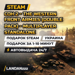 COH 2 - The Western Front Armies (Double Pack)… | Подарок Steam | Украина | 24/7