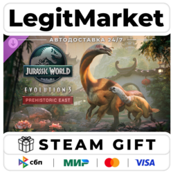 DLC Jurassic World Evolution 3: Prehistoric East / Steam АВТО / РУ   МИР