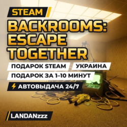 Backrooms: Escape Together | Подарок Steam | Украина | Автодоставка 24/7