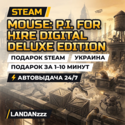 MOUSE: P.I. For Hire Digital Deluxe Edition | Подарок Steam | Украина | 24/7