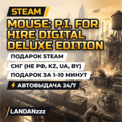 MOUSE: P.I. For Hire Digital Deluxe Edition | Подарок Steam | СНГ (не РФ, KZ, UA, BY)