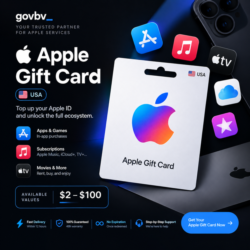 Подарочная карта Apple США ($4-$100) — Мгновенная доставка|Для App Store и iTunes