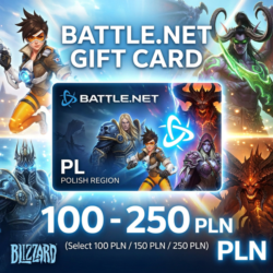 Карта Battle.net Gift Card | PL (Польша) | 100-250 zl | АВТОДОСТАВКА