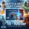 Карта Battle.net Gift Card | UK (Британия) | 15-100 GBP | АВТОДОСТАВКА