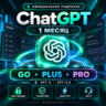 [24/7] АВТО | ChatGPT 6 (Go / Plus / Pro x5-x10-x25) 1 Месяц | КЛЮЧ CDK | ASTRA 6.0