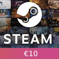 Steam Gift Card €10 Global Activation Code