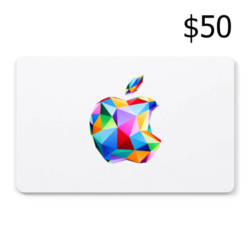 Apple USD 50 Gift Card US