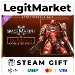 DLC Warhammer 40,000: Space Marine 2 - Exorcists Cosmetic Pac / Steam АВТО / РУ   МИР