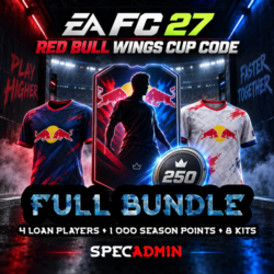 НАБОР EA SPORTS FC 27 RED BULL WINGS CUP | SP 1000   8 НАБОРОВ | FULL SET | BUNDLE