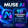 Muse AI — 1 миллиард токенов | Готовый аккаунт | Быстрая доставка 24/7