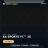 EA SPORTS FC™ 26 — аккаунт Steam · моментально