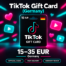 TikTok Gift Card (Германия) 15–35 EUR | Код пополнения