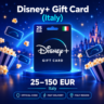 Disney  Gift Card (Италия) 25–150 EUR | Код пополнения