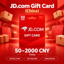 JD.com Gift Card (Китай) 50–2000 CNY | Код пополнения