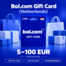 Bol.com Gift Card (Нидерланды) 5–100 EUR | Код пополнения