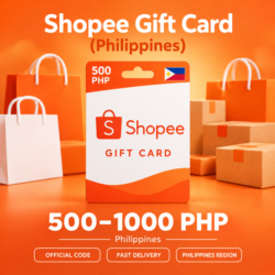 Shopee Gift Card (Филиппины) 500–1000 PHP | Код пополнения