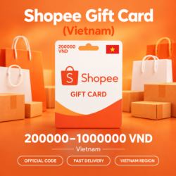 Shopee Gift Card (Вьетнам) 200000–1000000 VND | Код пополнения