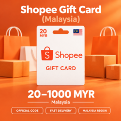 Shopee Gift Card (Малайзия) 20–1000 MYR | Код пополнения
