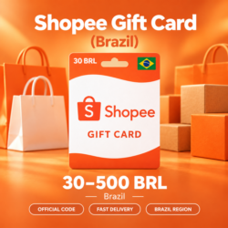 Shopee Gift Card (Бразилия) 30–500 BRL | Код пополнения