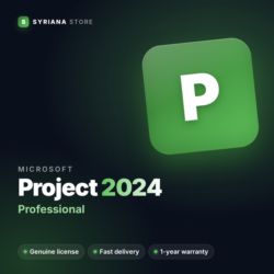 Microsoft Project 2024 Professional — лицензионный ключ