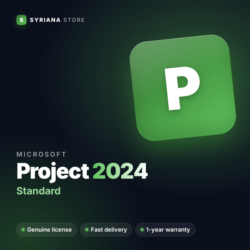 Microsoft Project 2024 Standard — лицензионный ключ