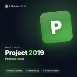 Microsoft Project 2019 Professional — лицензионный ключ