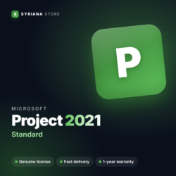 Microsoft Project 2021 Standard — лицензионный ключ
