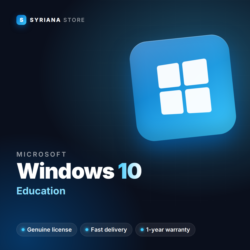 Microsoft Windows 10 Education — лицензионный ключ
