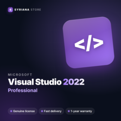 Microsoft Visual Studio 2022 Professional — лицензионный ключ