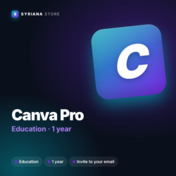 Canva Pro Education — 1 год, приглашение на ваш email